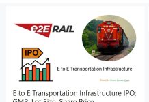 २६ डिसेंबरपासून E to E Transportation Infrastructure चा IPO; GMP ₹१२५, ६६% लिस्टिंग गेनची शक्यता !