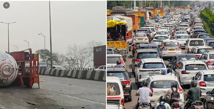 प्रवाशांनो लक्ष द्या! पुणे–मुंबई एसटी बससेवा तात्पुरती बंद; महामार्गावर भीषण वाहतूक कोंडी !