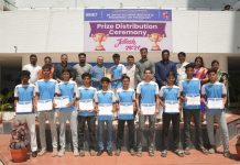 डॉ. बापूजी साळुंखे इंजिनिअरिंग इन्स्टिट्यूटच्या क्रीडापटूंचा भव्य सन्मान सोहळा संपन्न