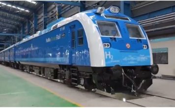 भारतीय रेल्वेत नवी क्रांती;हायड्रोजन रेल्वेची यशस्वी चाचणी