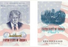 अमेरिकन पासपोर्टवर DONALD TRUMP यांचे छायाचित्र; परंपरेला तडा ? TRUMP केव्हा काय करतील याचा भरवसा नाही !