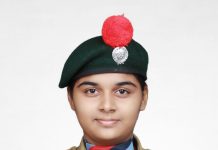 कोल्हापूरच्या सार्जंट शौर्या अश्वीन शिंदेला बेस्ट कॅडेट अवॉर्ड !