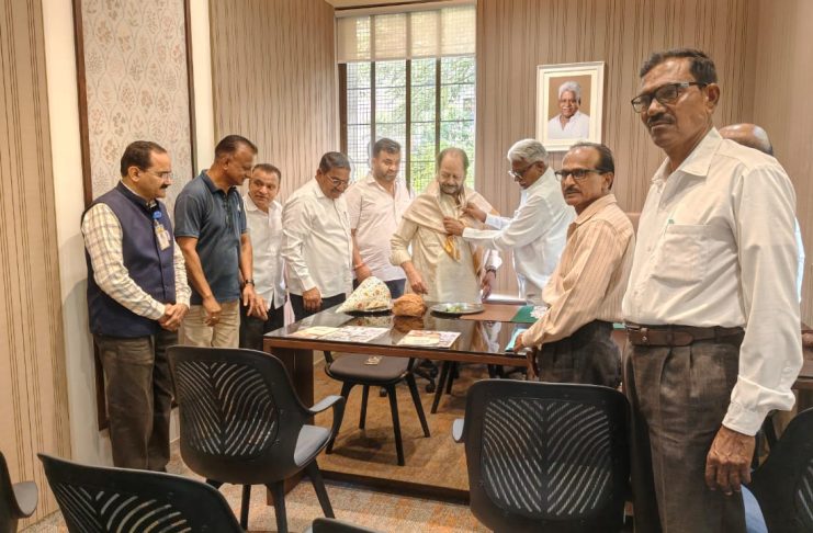गडहिंग्लज-आजरा तालुक्यात प्राचार्य अभयकुमार साळुंखे यांचा संस्थात्मक संपर्क दौरा…